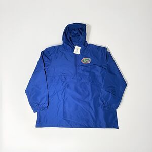 NWT Florida Gators CSA Hooded Windbreaker Jacket Blue Men’s XL NCAA